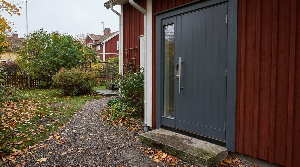 Fasadmålning-projekt i Sollentuna