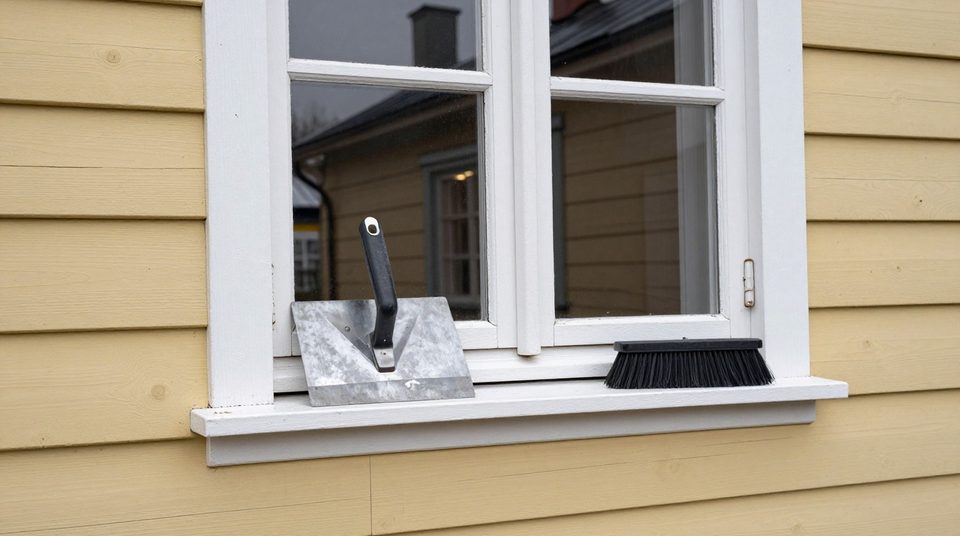 Fasadmålning-projekt i Sollentuna